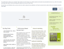 Tablet Screenshot of green-leads.com